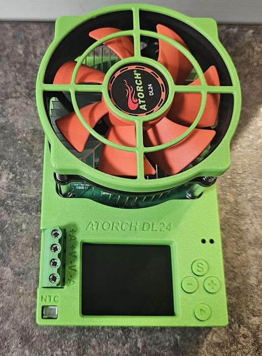 Carcasa DC-load tester ATORCH