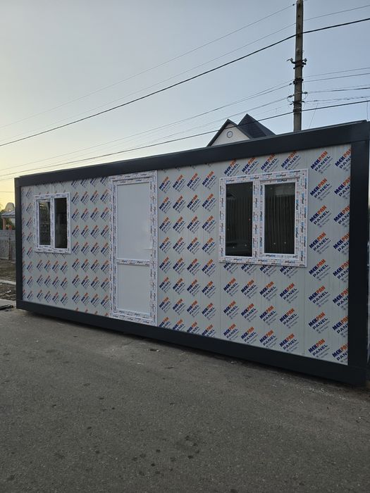 Vand container modular tip birou, organizare de șantier