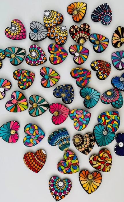 Agende pictate handmade in stil mandala