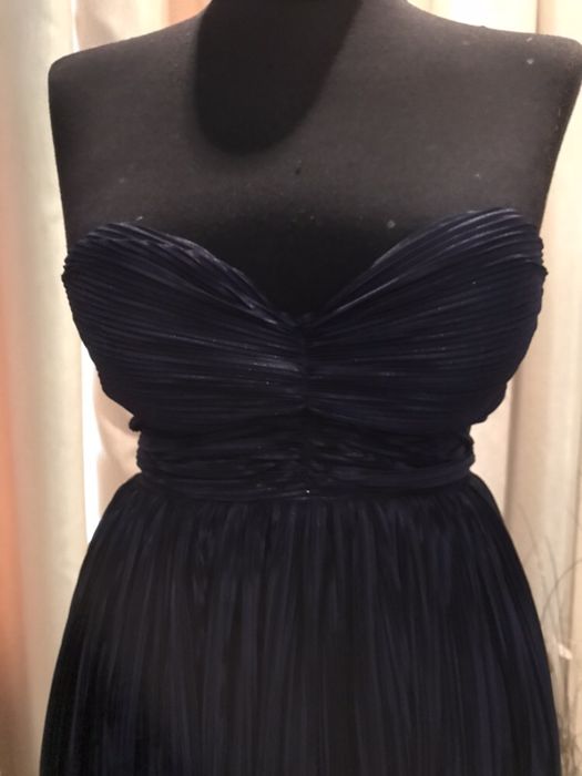 Rochie ocazie midi plisata model unicat