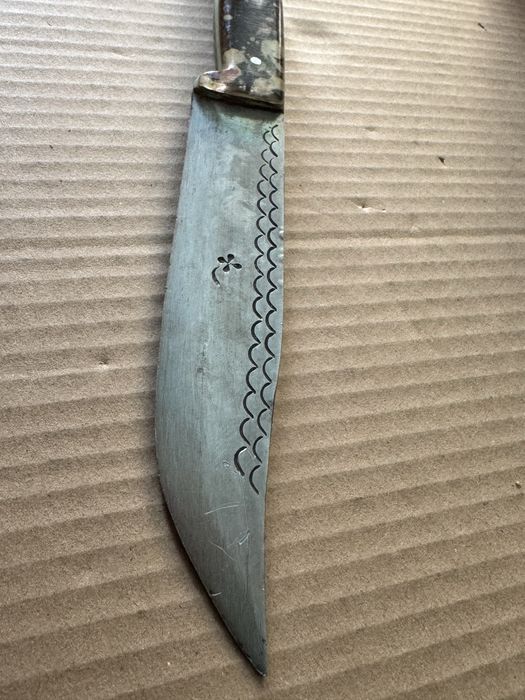 Стар нож 30см , гравиран