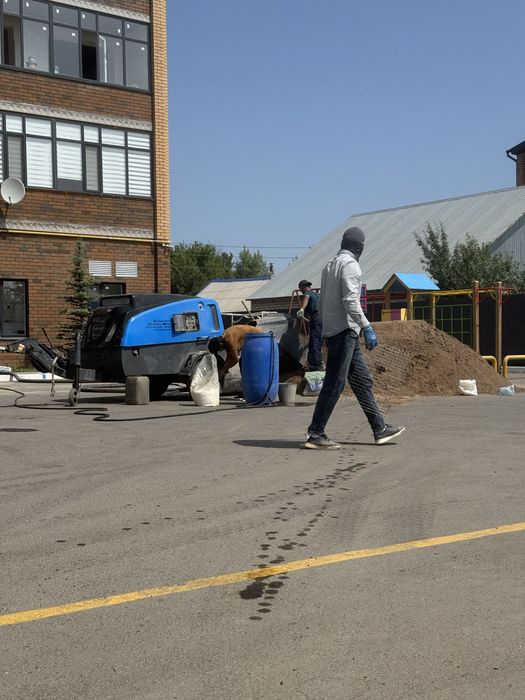 Агрегат для полусухой стяжки