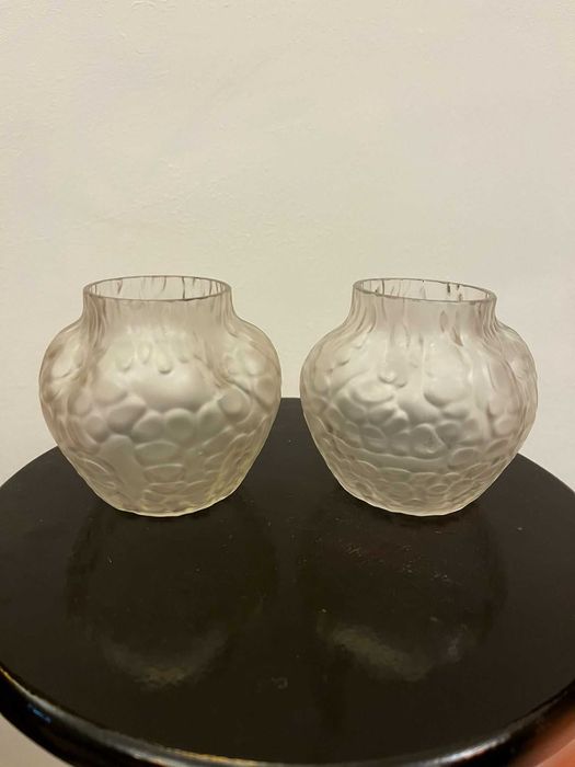 Superb set doua piese din cristal bizonat bibelou bibelouri ieftine