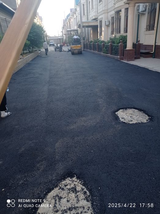 Asfaltlash xizmati asfalt qilish xizmati asfalt