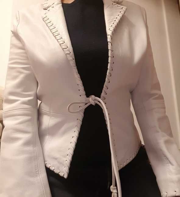 Geaca dama eleganta din piele naturala-marimea 40