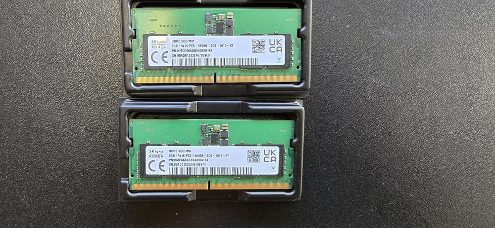 Kit memorie RAM 16gb DDR5 5600 Mhz 2x8gb Hynix Laptop