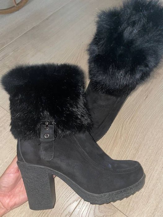 Полусапожки зимние женские