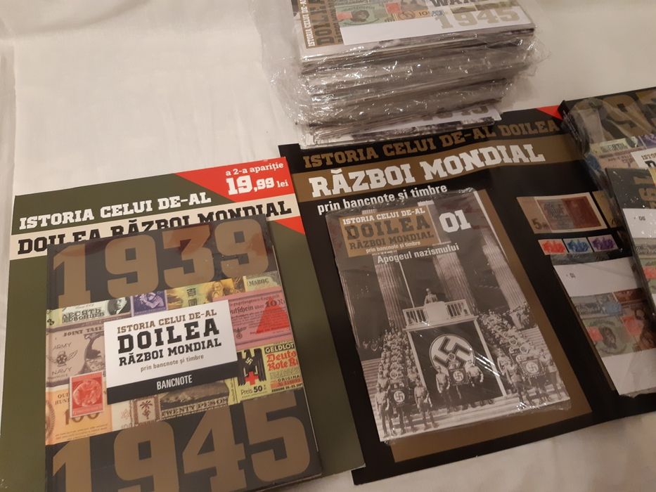 Colecția Istoria celui de al doilea război mondial prin Bancnote și Ti