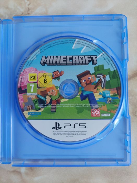 [PS5] Vând joc original Minecraft pentru PlayStation 5 [ca nou] //poze reale