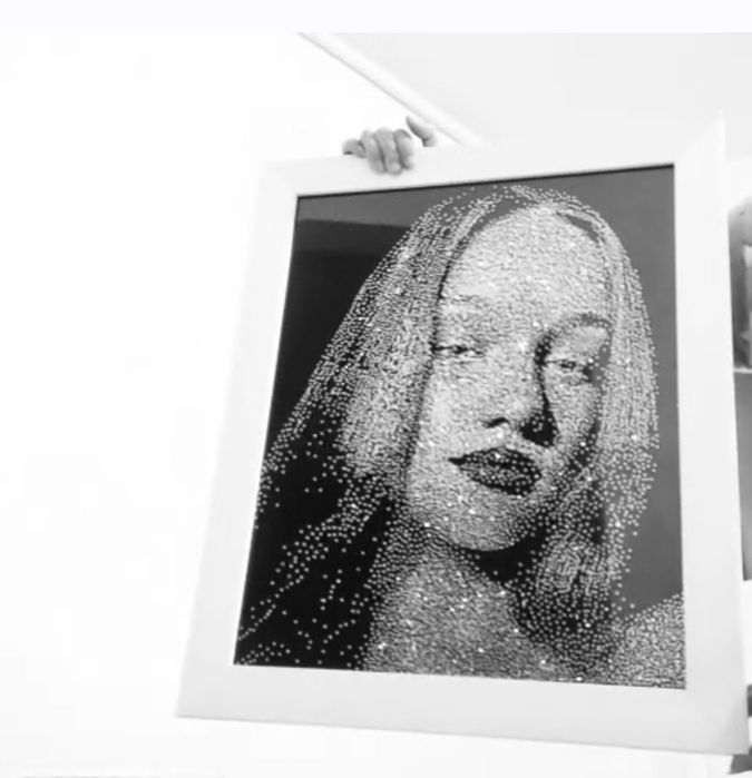 Realizez tablouri din cristale