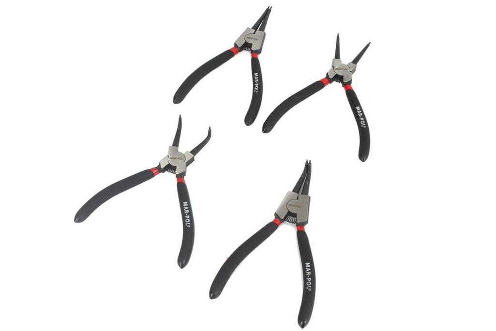 Комплект зегер клещи 4 части 180 мм Mar-Po