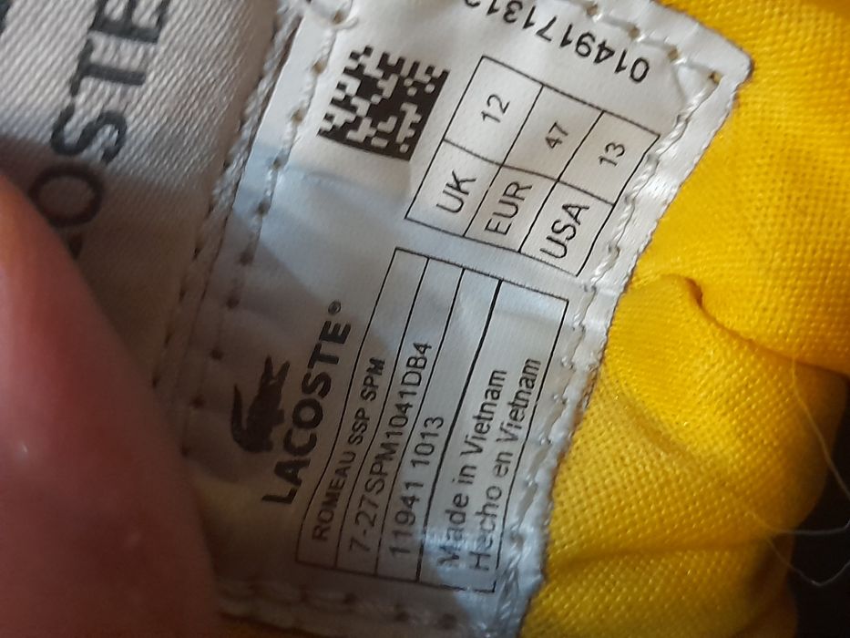 Лакосте обувки спортноелегантни