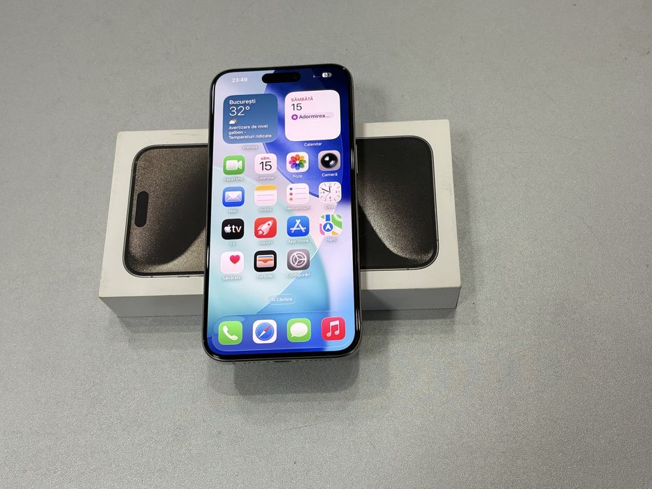 Iphone 15 Pro Max, 1TB, Natural Titanium