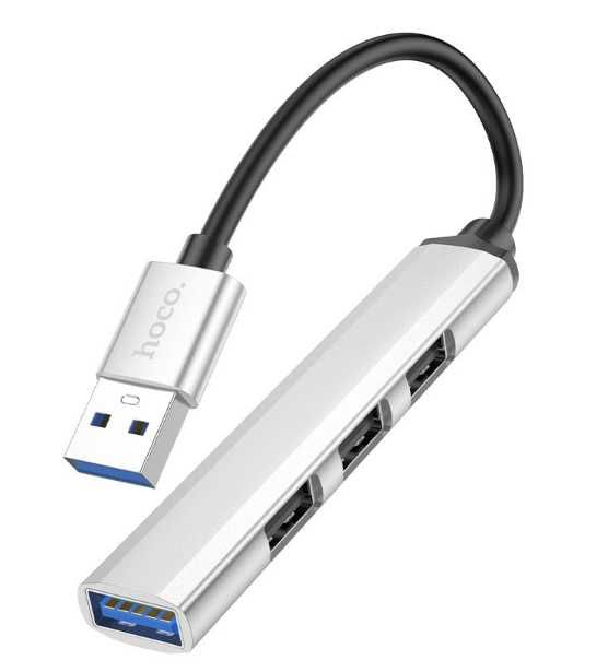 Cablu Adaptor OTG Transfer, USB-A la USB-A 3.0, 3 x USB-A 2.0