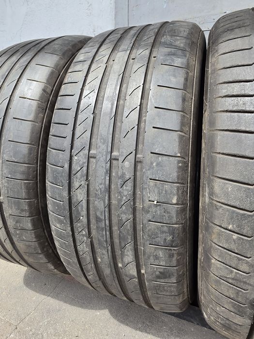 4 бр. летни гуми 225/50/17 Continental AO DOT 2x1821 2x0919 4-5 mm