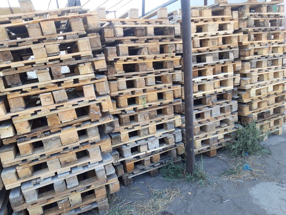 Паллеты - поддоны деревянные: 1 500 тг. - Прочие древесные плиты ...