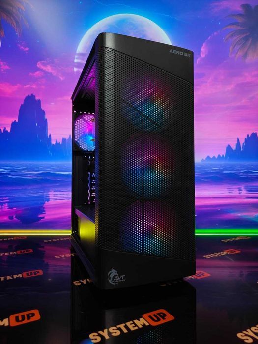 Игровой Компьютер i3 12100F / GTX 1660 Super 6GB / DDR4 16GB / SSD 256