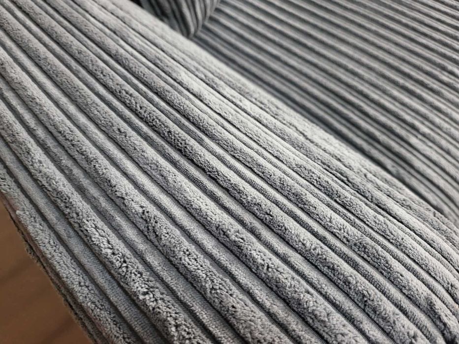 Сив диван от плат двойка