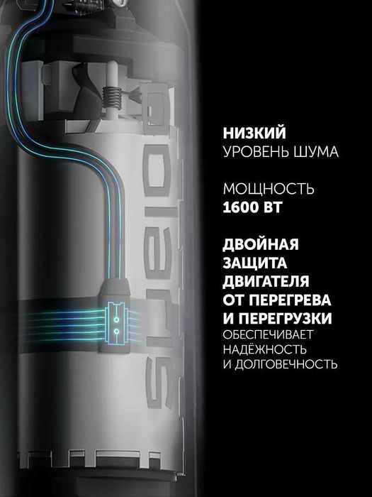 Блендер ручной Polaris PHB 1637AL Cube