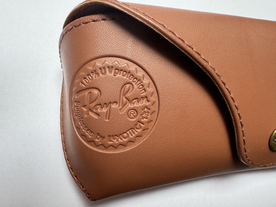 Toc ochelari din piele fina Ray Ban Maro Nou