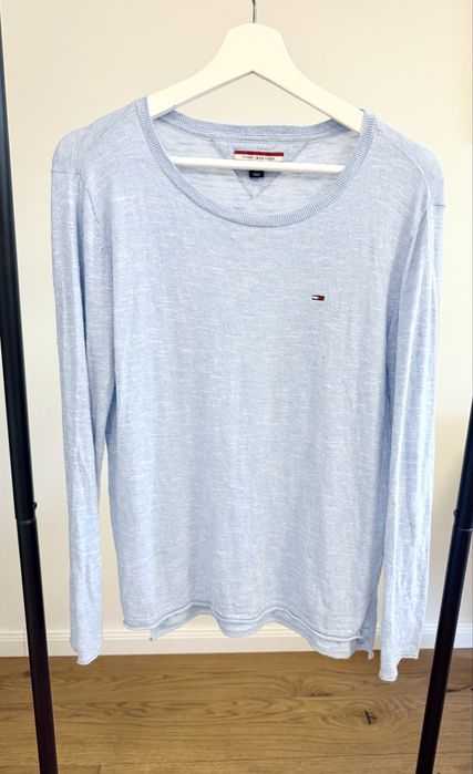 Tommu Hilfiger небесно син пуловер