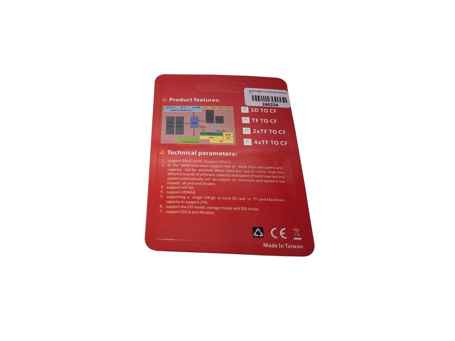 Кардридер CF адаптер SD XS