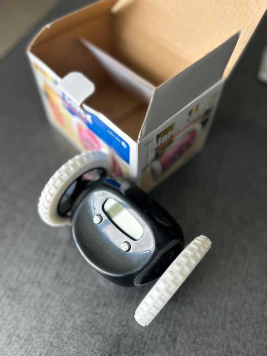 Gadget - Ceas desteptator Clocky, negru, functie de fuga