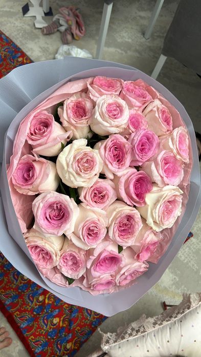 Цветы свежие 25 шт