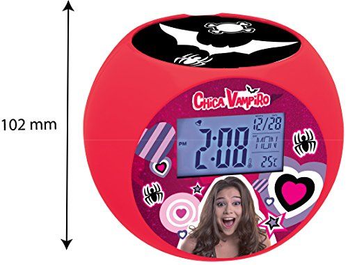 Оригинален радио часовник Chica Vampiro от Lexibook с функция прожекци