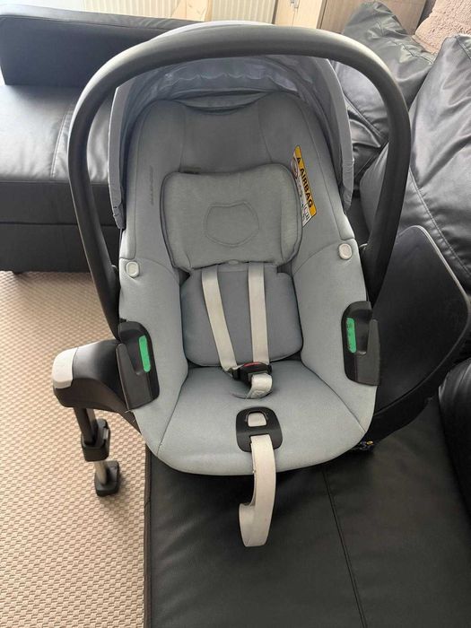 Scoică Maxi-Cosi Pebble 360 i-Size + bază ISOFIX FamilyFix 360 rotativă – Florești, Cluj