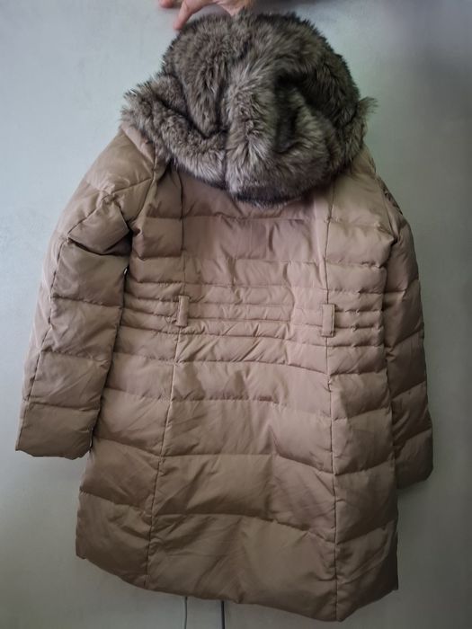 MANGO L-XL Зимно луксозно яке с пух
