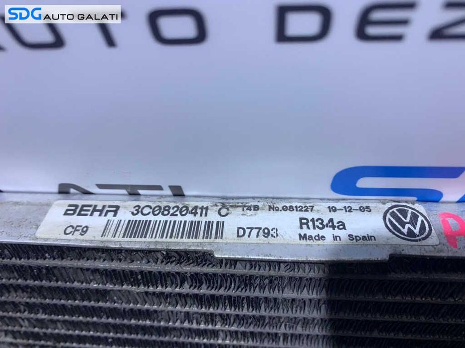 Radiator AC Clima Volkswagen Passat B6 1.9TDI BKC BLS BXE 2005 - 2010 Cod 3C0820411C