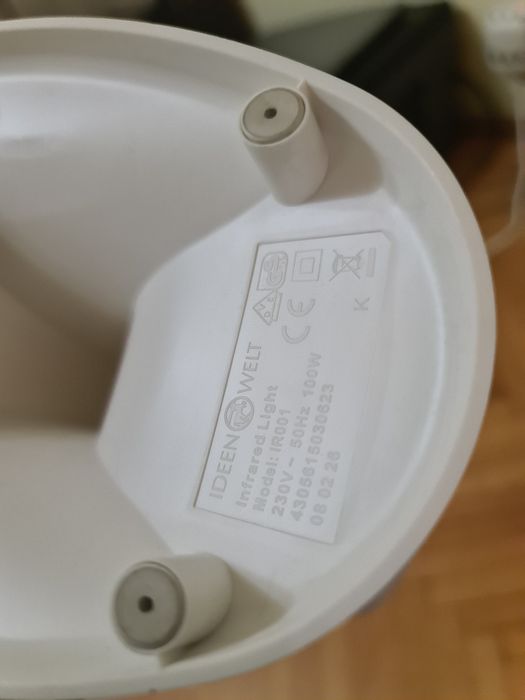 Lampa infraroșu bec Philips pt dureri musculare și reumatism