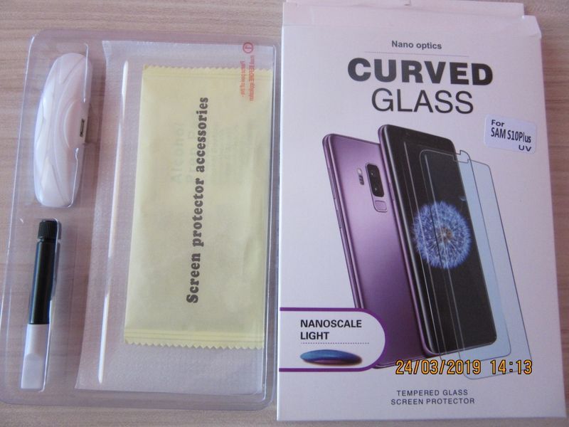 Samsung Galaxy S10 / Note 10+ / UV Стъклен протектор течно лепило