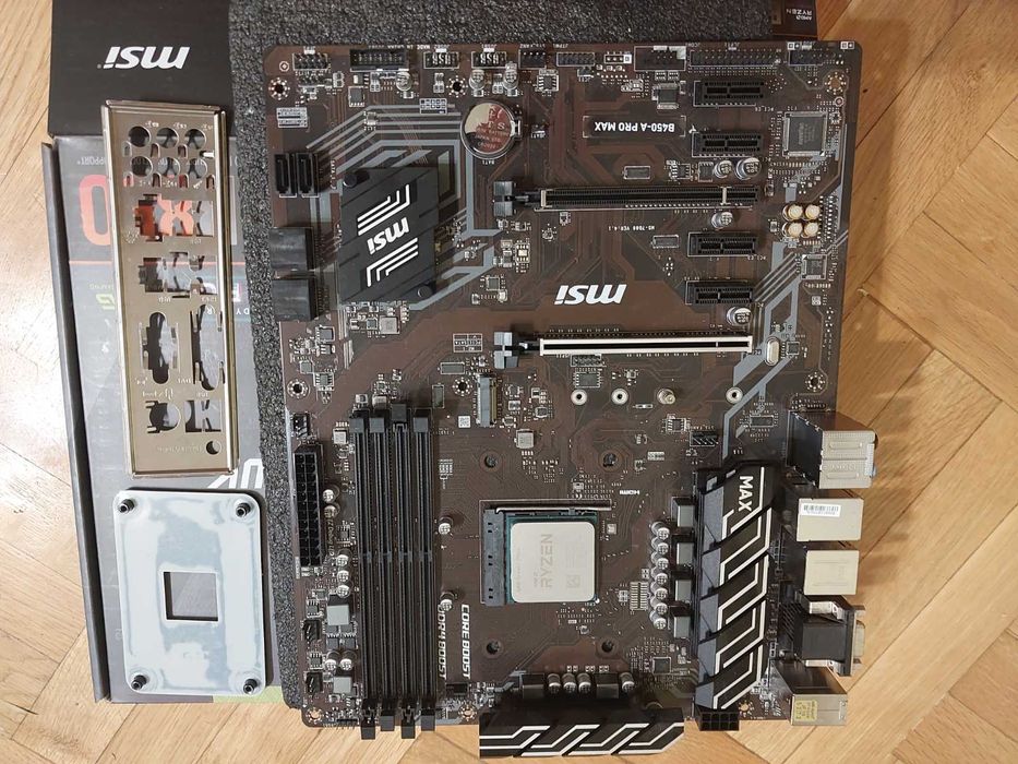 AMD Ryzen 7 3700X + MSI B450-A Pro MAX