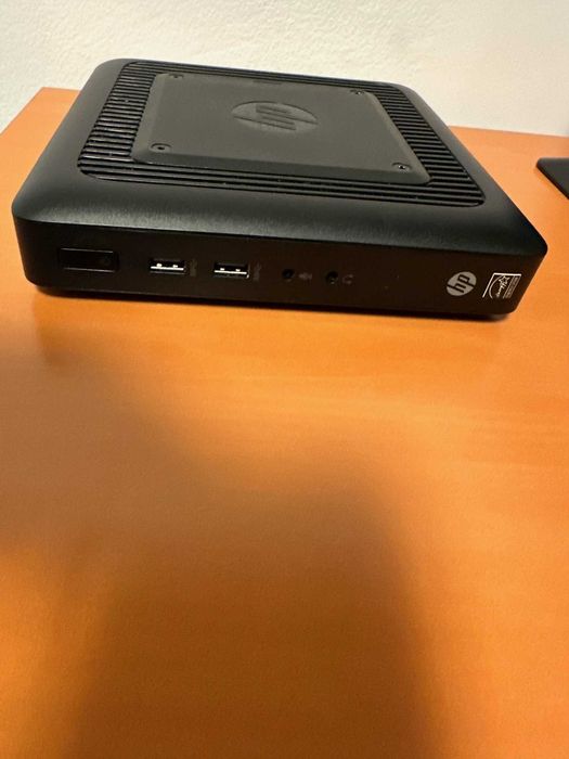 2x mini pc calculator Hp ThinClient t520 Flexible AMD GX-212JC with Radeon R2E graphics ssd m2 2242 16GB fara ram fara alimentator