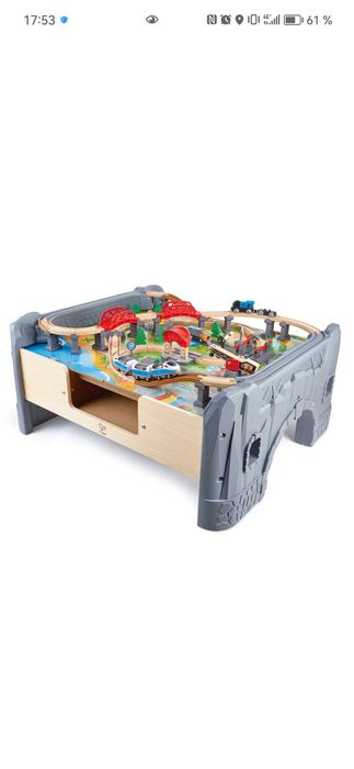 Masuta de joaca copii cu traseu lemn
