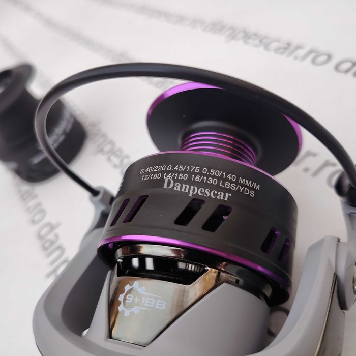 Mulineta WINDBLADE CRAP si Feeder TGR6000 capacitate 0,40/220 metri