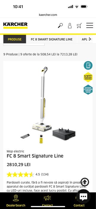 Mop electric FC 8 SMART - Karcher