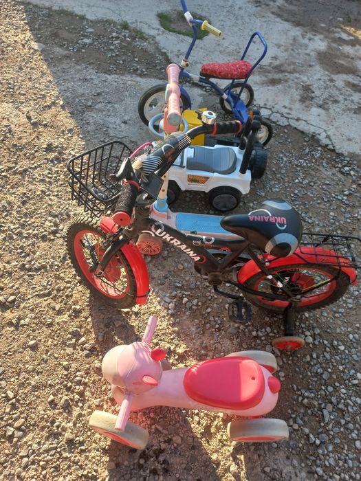 Вилосипед самакат игрушки