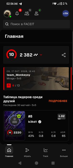 Продам faceit steam