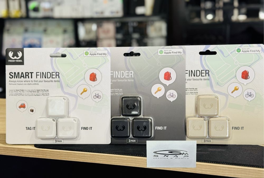 Smart finder airtag ios si android bike bell