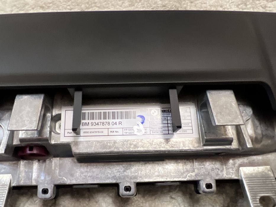 Bmw X5 F15 X6 F16 Set Navigatie NBT Mare Display Idrive