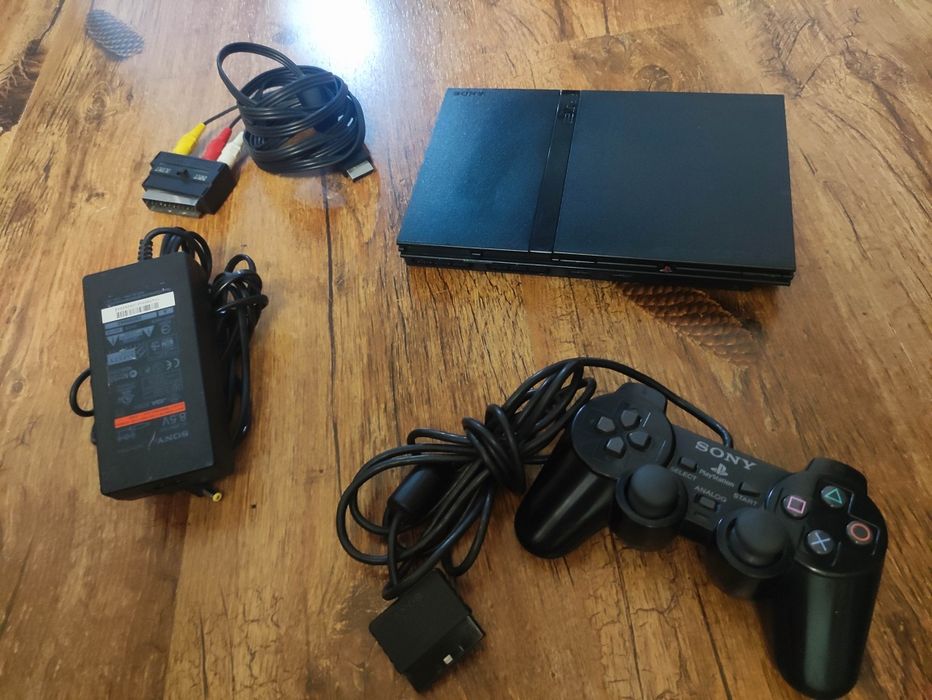 PlayStation 2 slim ps 2 - Funcționează Perfect, Curățat, Citește Bine