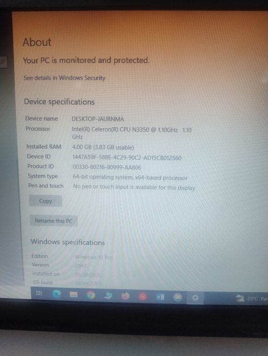 Laptop Asus  Modul X541N