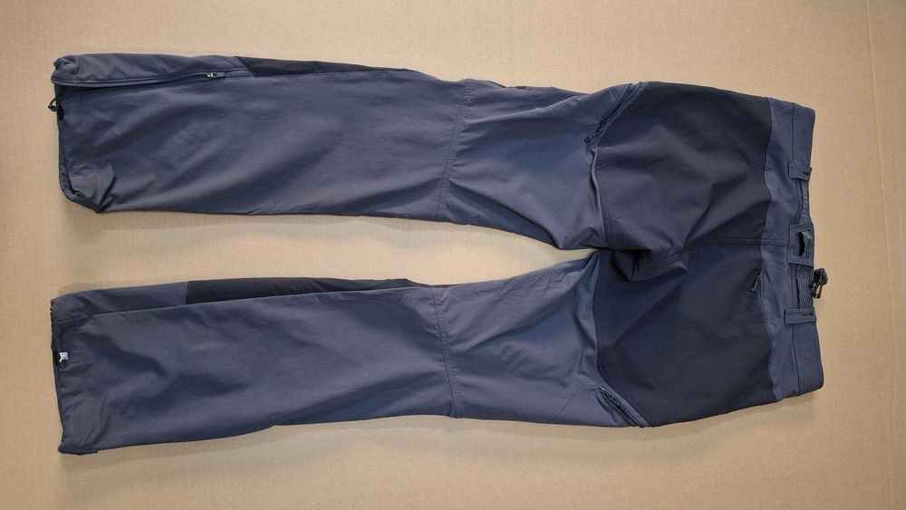 Pantaloni trekking Forclaz marimea L cu dimensiunile