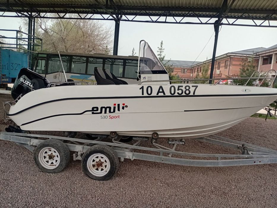 Катер КатерЭмиль 570 спорт двигатель сузуки 140df-4 такт