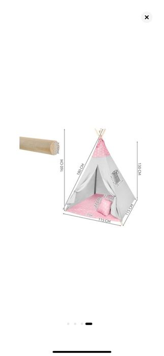 Cort joaca tip teepee