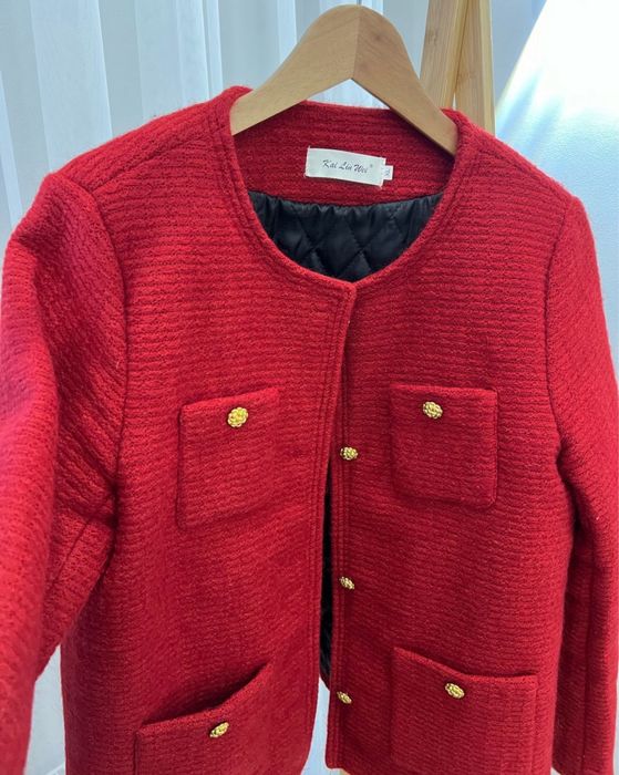 Шерстяной жакет