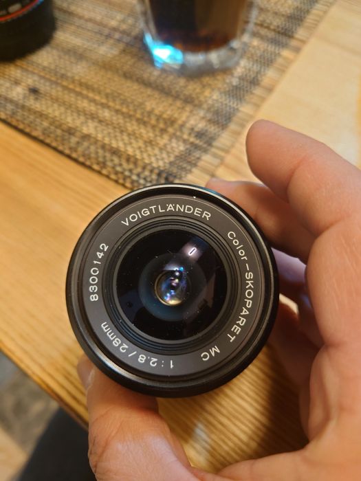 Obiectiv Voigtlander color skoparet mc 28mm f2,8